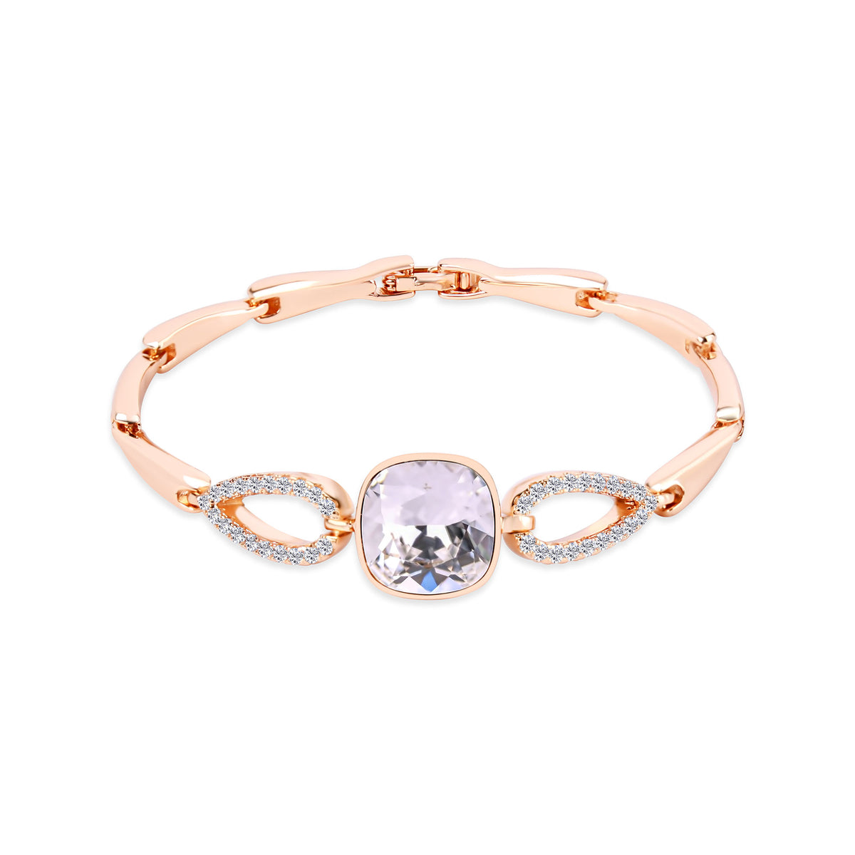 Eleganta aproce ar Swarovski akmeni un cirkoniem